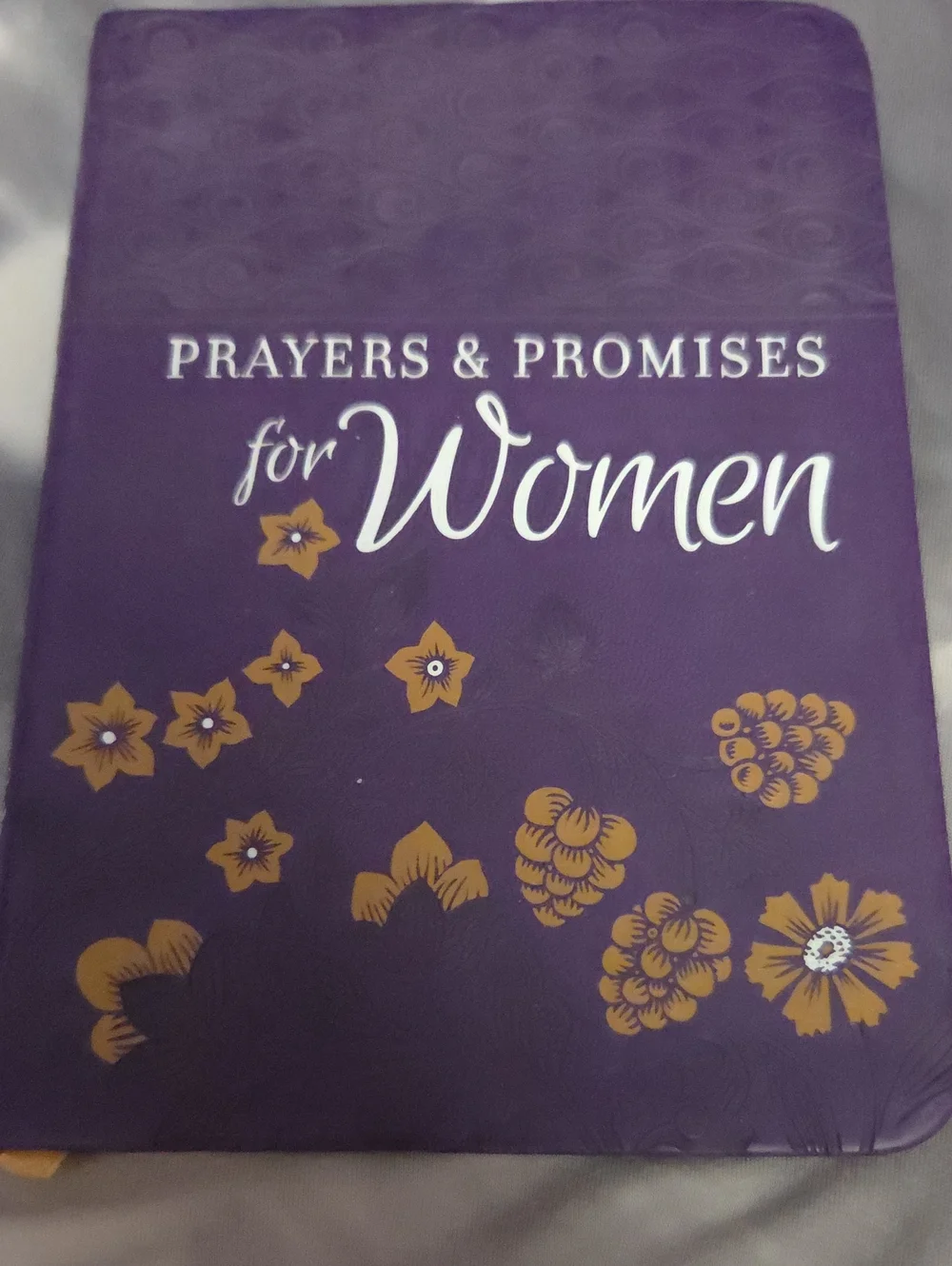 Prayers & Promises for Women — Purple Floral Journal Like New